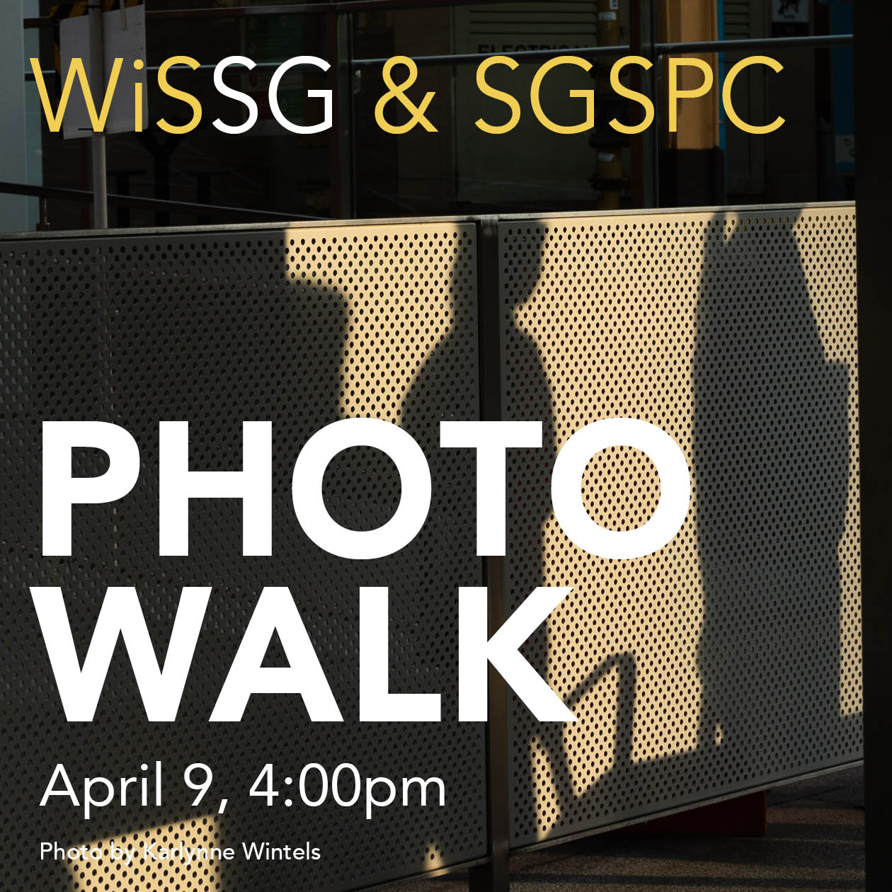 WiSSG x SGSPC photowalk  -  April 9
